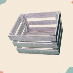 Waldsehnen Caisse En Bois Blanche Premium - Qualité Supérieure : Flammée + Poncée + Scellée à L'huile De Lin - Faite à La Handgemaakt - Boîte à Vin Taille L