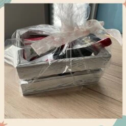 Waldsehnen Caisse En Bois Blanche Premium - Qualité Supérieure : Flammée + Poncée + Scellée Avec De L'huile De Lin - Faite à La Handgemaakt - Boîte à Vin Taille M -Cuisine Fournitures Magasin 1200x1200 1543