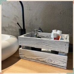 Waldsehnen Caisse En Bois Blanche Premium - Qualité Supérieure : Flammée + Poncée + Scellée Avec De L'huile De Lin - Faite à La Handgemaakt - Boîte à Vin Taille M -Cuisine Fournitures Magasin 1200x1200 1544