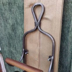 Casier à Vin Industriel Métal Bois 4 Bouteilles Fixation Murale Noir -Cuisine Fournitures Magasin 1200x1200 1563