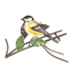 CLAYRE & EEF | PORTE-BOUTEILLE AVEC OISEAU 21 * 12 * 16 CM | NOIR | LE FER | OISEAU | 6Y3381 -Cuisine Fournitures Magasin 1200x1200 1582