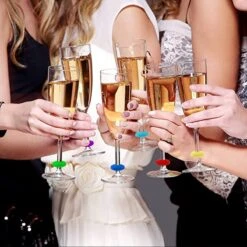 Marqueurs De Glas - étiquettes En Silicone - Marqueur De Verre à Vin - étiquettes - Décoration De Fête - 24 Pièces -Cuisine Fournitures Magasin 1200x1200 1627