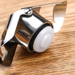 WiseGoods De Vin Et De Champagne WiseGoods - Bouchons De Vin Sous Vide Réutilisables - Bouchon De Champagne En Acier Inoxydable - Bouchon De Bouteille De Vin - Bouchon De Bouteille