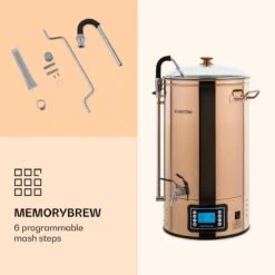 Bouilloire Mundschenk, Installation De Brassage De Bière, 2500 Watts, 30 L, 9 Programmes -Cuisine Fournitures Magasin 1200x1200 1741
