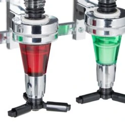 Relaxdays - Bar Majordome 4 Bouteilles - Distributeur De Boissons - Porte-bouteille Shot 3 Cl -Cuisine Fournitures Magasin 1200x1200 1746