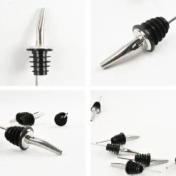 Veluw Boisson Verseur Pour Boissons - Becs Verseurs Professionnels - Bouchon Verseur En Acier Inoxydable à Débit Lent (4 Pièces) 13 Veluw Boisson Verseur Pour Boissons - Becs Verseurs Professionnels - Bouchon Verseur En Acier Inoxydable à Débit Lent (4 Pièces) -Cuisine Fournitures Magasin 1200x1200 1829