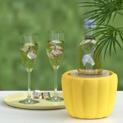 Seau à Glace Citrouille | Moule à Glaçons | Refroidisseur De Bouteille | Silicones | Jaune -Cuisine Fournitures Magasin 1200x1200 1910