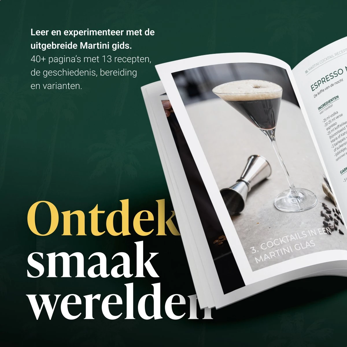 Cocora Martini Set - 8 Pièces Cocktail Set - Or Rose - 2 Coupe Verres - Cocktail Shaker - Martini Guide 5 Cocora Martini Set - 8 Pièces Cocktail Set - Or Rose - 2 Coupe Verres - Cocktail Shaker - Martini Guide – Image 5