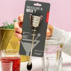 Kikkerland Bar Buddy Et Ensemble D'outils De Cuillère De Bar - 2 En 1 - Cocktails -Cuisine Fournitures Magasin 1200x1200 1971