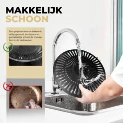 Ozocozy BBQ-ONE Barbecue De Table à Charbon - Ø30 Cm - Zwart - Incl. Sac De Transport, Brosse à Pâtisserie En Silicone Et Pince à Barbecue En Acier Inoxydable - Cadeau De La Vaderdag -Cuisine Fournitures Magasin 1200x1200 202