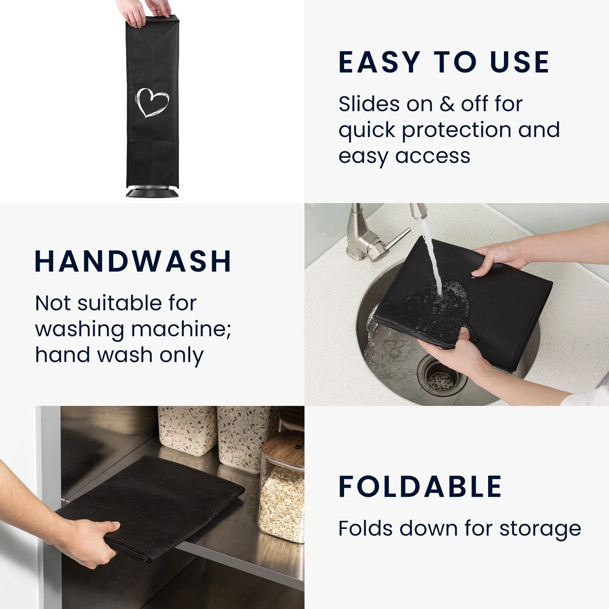 Kwmobile Étui De Protection Pour Sodamaker - Compatible Avec SodaStream Soda Stream Crystal 2.0 - En Blanc / Noir Brossé Hart Design 5 Kwmobile Étui De Protection Pour Sodamaker - Compatible Avec SodaStream Soda Stream Crystal 2.0 - En Blanc / Noir Brossé Hart Design – Image 5