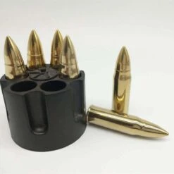 TDR-RVS 6 Pierres à Whisky- Avec Une Forme De Balle-réutilisable-or -Cuisine Fournitures Magasin 1200x1200 2123