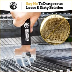 Grattoir De Gril - Grattoir De Gril Large Pour Presque Tous Les Grils, Grilles De Gril, Fumoirs Ou Grilles De Four - Nettoyant De Gril En Acier Inoxydable Compact Et Antidérapant Avec Ouvre-bouteille Intégré -Cuisine Fournitures Magasin 1200x1200 2188