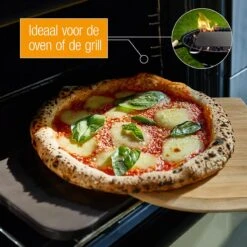 Pierre à Pizza AMAZY Incl. Cuillère à Pizza En Bamboe , Feuille De Cuisson Durable Et Livret De Recettes – La Pierre à Pain (résistante à La Chaleur, Zwart) Donne à Votre Pizza Le Goût De La Pizza Italienne Croustillante Au Four En Brique. 10 Pierre à Pizza AMAZY Incl. Cuillère à Pizza En Bamboe , Feuille De Cuisson Durable Et Livret De Recettes – La Pierre à Pain (résistante à La Chaleur, Zwart) Donne à Votre Pizza Le Goût De La Pizza Italienne Croustillante Au Four En Brique. -Cuisine Fournitures Magasin 1200x1200 2225