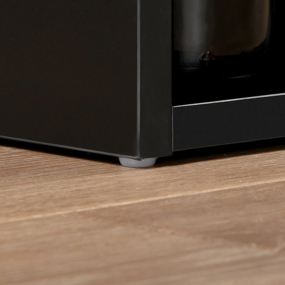 HOMCOM Table De Bar, Bureau, Table De Cuisine Avec 3 étagères, Aggloméré Noir 835-390 19 HOMCOM Table De Bar, Bureau, Table De Cuisine Avec 3 étagères, Aggloméré Noir 835-390 – Image 19