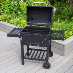 BBQ Grill XL Smoker Jardin - Barbecue à Charbon De Bois De Bois - Y Compris Housse De Pluie - Brosse Métallique - Espace De Rangement Rabattable 25 BBQ Grill XL Smoker Jardin - Barbecue à Charbon De Bois De Bois - Y Compris Housse De Pluie - Brosse Métallique - Espace De Rangement Rabattable -Cuisine Fournitures Magasin 1200x1200 230