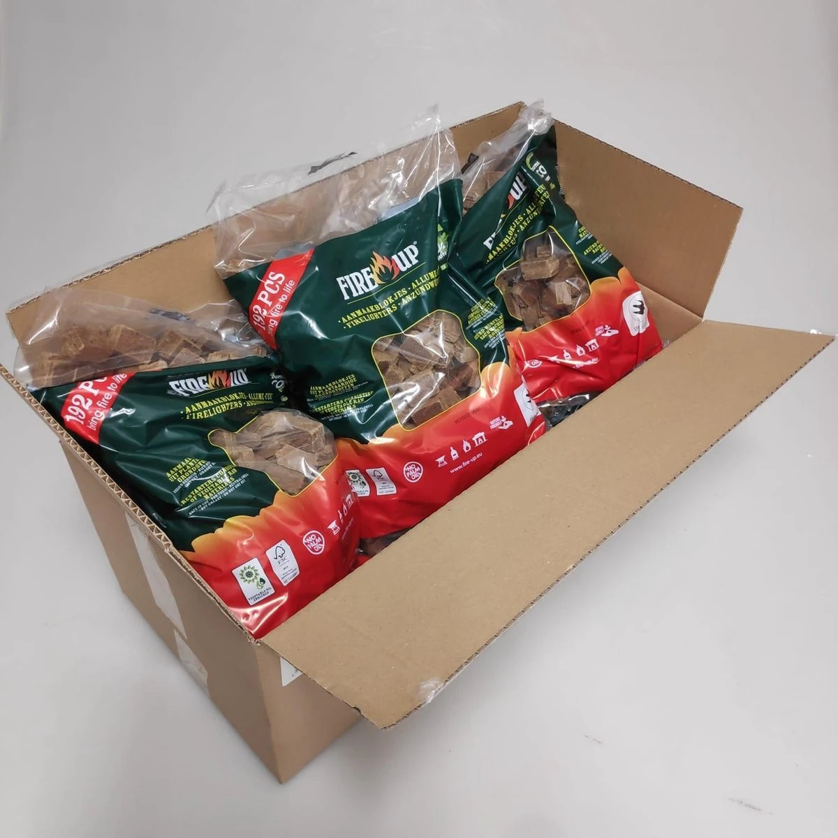 BLOCS DE PRÉPARATION AU FEU | BOITE DE 6 SACS A 192 PIECES | TOTAL 1152 PIÈCES| POUR BBQ ET FOYER | LE PRIX EST DE 9,99 PAR SAC !!! | EMBALLAGE AVANTAGE 4 BLOCS DE PRÉPARATION AU FEU | BOITE DE 6 SACS A 192 PIECES | TOTAL 1152 PIÈCES| POUR BBQ ET FOYER | LE PRIX EST DE 9,99 PAR SAC !!! | EMBALLAGE AVANTAGE – Image 4