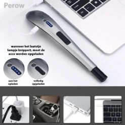 Briquet électrique Long Rechargeable - Argent - Briquet à Plasma Durable - Emballage Cadeau Inclus - BBQ - Bougies -Cuisine Fournitures Magasin 1200x1200 2318