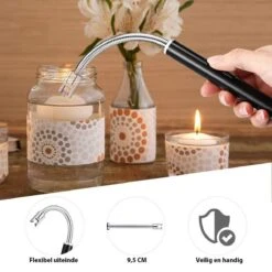 Briquet électrique Long Rechargeable Pliable - Briquet Pliable - Briquet Plasma Durable - Comprend Un Emballage Cadeau - BBQ - Bougies 8 Briquet électrique Long Rechargeable Pliable - Briquet Pliable - Briquet Plasma Durable - Comprend Un Emballage Cadeau - BBQ - Bougies -Cuisine Fournitures Magasin 1200x1200 2323