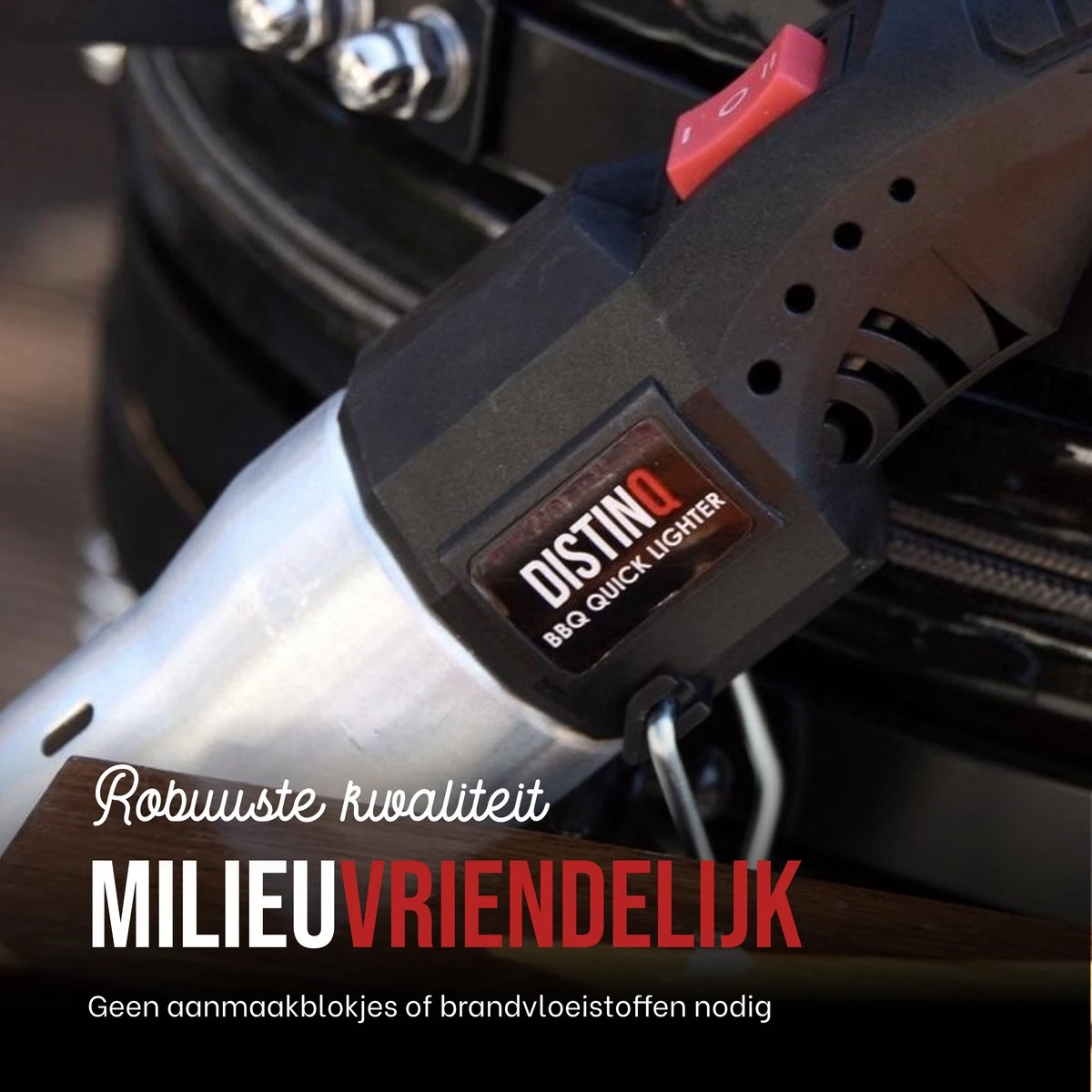 Briquet DistinQ BBQ Briquet - Démarreur électrique Au Charbon De Bois Pour Barbecue, Gril Et Cheminée - Cadeau De Vaderdag De 2000 Watt 11 Briquet DistinQ BBQ Briquet - Démarreur électrique Au Charbon De Bois Pour Barbecue, Gril Et Cheminée - Cadeau De Vaderdag De 2000 Watt – Image 11