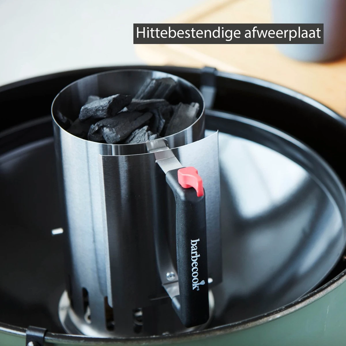 Barbecook - Démarreur De Briquettes - Démarreur De BBQ - Démarreur De Charbon De Bois - Acier Inoxydable - Ø 16,5 X 27,5 Cm 6 Barbecook - Démarreur De Briquettes - Démarreur De BBQ - Démarreur De Charbon De Bois - Acier Inoxydable - Ø 16,5 X 27,5 Cm – Image 6