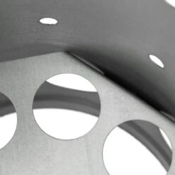 Relaxdays Briquette Starter - BBQ Starter - Charbon De Bois Starter - Barbecue Starter - Silver -Cuisine Fournitures Magasin 1200x1200 2394