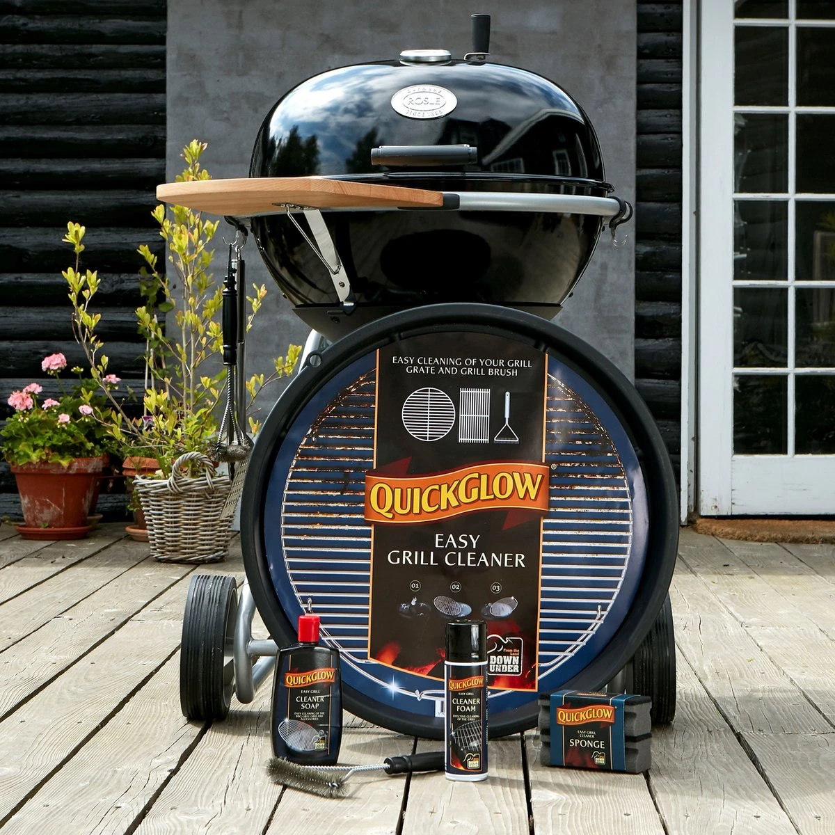 Savon Quick Glow Easy Grill Cleaner - Pour Nettoyer En Profondeur La Grille Du BBQ 2 Savon Quick Glow Easy Grill Cleaner - Pour Nettoyer En Profondeur La Grille Du BBQ – Image 2