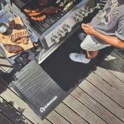 Tapis De Sol Pour BBQ BURNHARD, Tapis De Barbecue - PVC Souple - 160 X 80 Cm -Cuisine Fournitures Magasin 1200x1200 2494