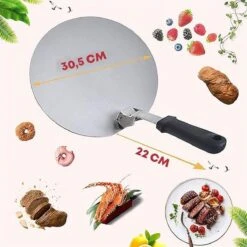 YUGN Pelle à Pizza Spatule à Pizza - Pelle à Pizza Pour BBQ Et Pelle à Pizza Pour Four - Pelle à Pizza 30 Cm Et En Acier Inoxydable - Idéale également Comme Cuillère à Gâteau 20 YUGN Pelle à Pizza Spatule à Pizza - Pelle à Pizza Pour BBQ Et Pelle à Pizza Pour Four - Pelle à Pizza 30 Cm Et En Acier Inoxydable - Idéale également Comme Cuillère à Gâteau -Cuisine Fournitures Magasin 1200x1200 2606