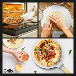 Pelle à Pizza GrillX Avec Coupe-pizza - 30 Cm - Spatule à Pizza Pour BBQ Et Four - Outils D'accessoires Pour BBQ -Cuisine Fournitures Magasin 1200x1200 2612