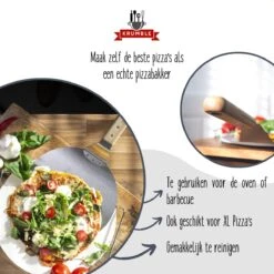 Krumble Pizzascoop - Rond En Acier Inoxydable - Pour Barbecue Ou Four - Pizzaspatch - Poignée En Bois - ø25,5cm De Diamètre 11 Krumble Pizzascoop - Rond En Acier Inoxydable - Pour Barbecue Ou Four - Pizzaspatch - Poignée En Bois - ø25,5cm De Diamètre -Cuisine Fournitures Magasin 1200x1200 2614
