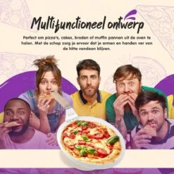 Pelle à Pizza Ronde En Acier Inoxydable Pour BBQ Et Four - Manche En Bois - Spatule à Pizza - Pelle à Pizza - Pelle à Gâteau - Spatule -Cuisine Fournitures Magasin 1200x1200 2643