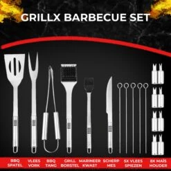Ensemble D' Outils Pour Barbecue Set - 19 Pièces - Sac De Transport De Luxe Inclus - Accessoires Pour BBQ 17 Ensemble D' Outils Pour Barbecue Set - 19 Pièces - Sac De Transport De Luxe Inclus - Accessoires Pour BBQ -Cuisine Fournitures Magasin 1200x1200 2670
