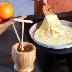 Crêpière - Spatule à Crêpes - 4 Pièces En Bois (18", 13", 9" Spatule Et Spatule En Bois De 30 Cm De Long) Tailles Pratiques Pour Tous Les Amateurs De Crêpes - Crêpière 100% Naturelle Et De Haute Qualité -Cuisine Fournitures Magasin 1200x1200 2707