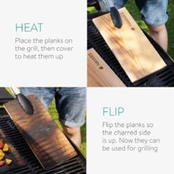 Navaris 6x Bois à Fumer Pour Barbecue - Set De 6 Planches à Fumer En Bois - 35x14 Cm - En Bois De Cèdre 10 Navaris 6x Bois à Fumer Pour Barbecue - Set De 6 Planches à Fumer En Bois - 35x14 Cm - En Bois De Cèdre -Cuisine Fournitures Magasin 1200x1200 2815