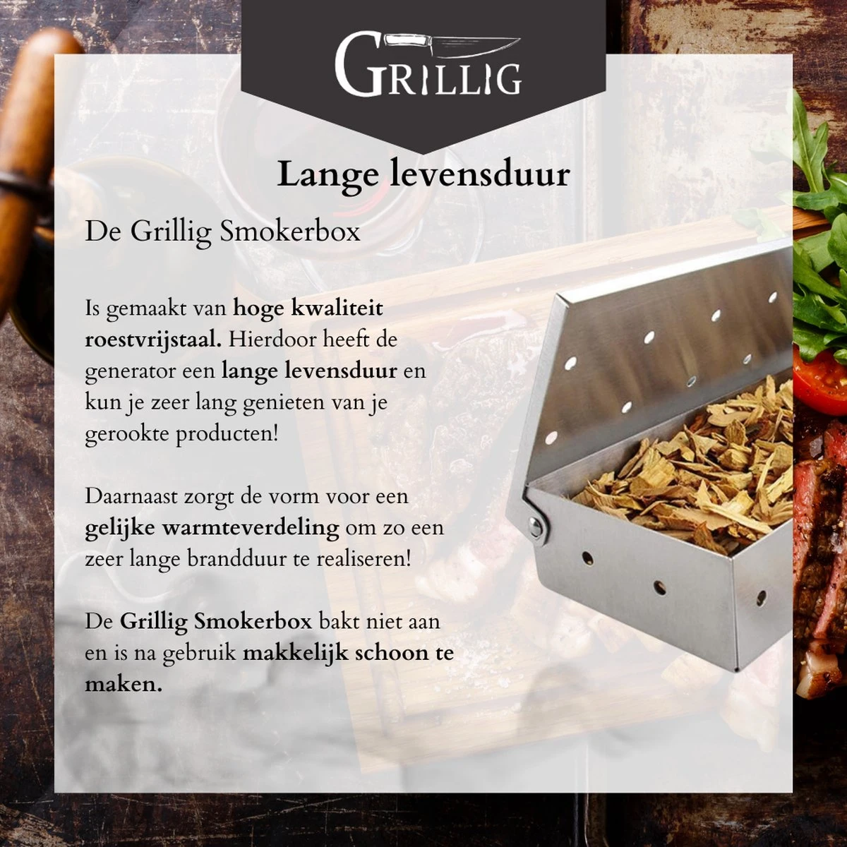 Whimsical - Smokerbox - Pour Fumer à Chaud Viandes - Poissons - Légumes - Noix 3 Whimsical - Smokerbox - Pour Fumer à Chaud Viandes - Poissons - Légumes - Noix – Image 3