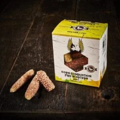 Smokey Goodness Oak Smoke Dust / Best Of Beef Smoke Chips Blend / Apple Smoke Chunks / Corn Combustion Fire Starter