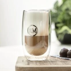 Riviera Maison Ensemble De Verres à Double Paroi Avec Logo RM - RM Love Double Wall Glass Size L - 330 ML - Glas - Transparent - 2 Pièces -Cuisine Fournitures Magasin 1200x1200 2928