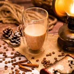 Verre GLAEZ® à Double Paroi - Verres à Verres à Café Latte Macchiato - Tasses à Café / Verres à Thé - Longdrinkglas - Mojitoglas - Verre à Café Verres à Thé à La Bouche - Verres à Café à Double Paroi - Lave-vaisselle - 450 Ml -Cuisine Fournitures Magasin 1200x1200 2947