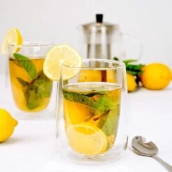 4 Verres à Cappuccino Thermiques à Double Paroi 250 Ml - Conserve La Température Plus Longtemps - Protège Vos Mains - Avec Coffret Cadeau -Cuisine Fournitures Magasin 1200x1200 2951