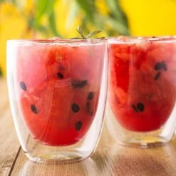 Verres à Verres à Thé De Luxe à Double Paroi - Verres à Cappuccino - Verre à Café à Double Paroi - Verre à Thé à Double Paroi Avec Cuillère - 300 ML - Set De 6 -Cuisine Fournitures Magasin 1200x1200 2969