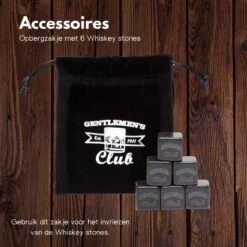 Le Gentlemen's Club 1911 | Set De Whisky | 2 Verres | 6 Pierres à Whisky | 2 Dessous De Verre | Sac De Rangement | Emballage Cadeau 10 Le Gentlemen's Club 1911 | Set De Whisky | 2 Verres | 6 Pierres à Whisky | 2 Dessous De Verre | Sac De Rangement | Emballage Cadeau -Cuisine Fournitures Magasin 1200x1200 3020