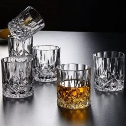 Verres à Whisky Glasrijk® - Verres à Boire - 300 Ml - 4 Pièces - Verres à Gobelet - Verres à Boire - Verre à Eau - Verre à Boire - Ensemble à Whisky - Whisky -Cuisine Fournitures Magasin 1200x1200 3034