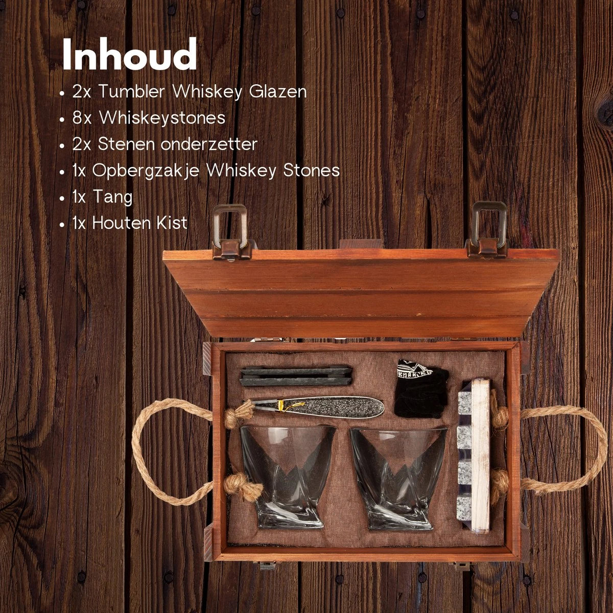 Le Gentlemen's Club 1911 | Ensemble De Whisky | 2 Verres à Whisky | 8 Pierres à Whisky | 2 Dessous De Verre | Boite Cadeau | Sac De Rangement 3 Le Gentlemen's Club 1911 | Ensemble De Whisky | 2 Verres à Whisky | 8 Pierres à Whisky | 2 Dessous De Verre | Boite Cadeau | Sac De Rangement – Image 3