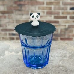 Couvercle - Verre à Boire - Couvercle D'été - Tasse - Mug - Antipoussière - Sans Insectes - Étanche - Siliconen - Résistant à La Chaleur - Animaux - Réutilisable - Water - Café - Thee - Abeille - Panda - Hello Kitty -Cuisine Fournitures Magasin 1200x1200 3077
