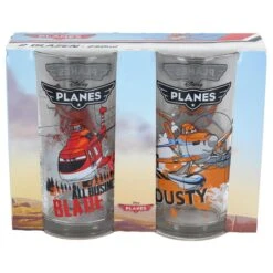 Disney Pixar Planes Verres à Boire Ensemble De Deux Verres Blade And Dusty 250 ML - 13x6cm | Tasses Pour Enfants | Verre à Boire -Cuisine Fournitures Magasin 1200x1200 3083