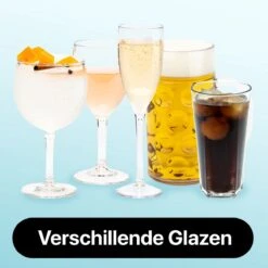 MyDrinkglass Verres à Cocktail En Plastique Tap Tucker | Verres à Cocktail En Plastique | 4 Pièces | Ensemble à Cocktail | Verres En Plastique | Zero Gaspillage | Réutilisable | Glas à Cocktail Incassable| 400 Ml | -Cuisine Fournitures Magasin 1200x1200 3090