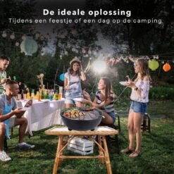 Barbecue Électrique Cheqo® - BBQ Électrique - Barbecue Électrique - Surface De Cuisson ø32cm - Wit Ou Zwart -Cuisine Fournitures Magasin 1200x1200 310