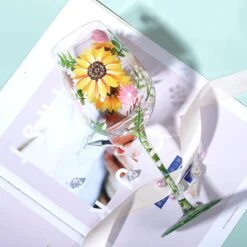 Nymphfable Peint à La Main Verre à Vin Aquarelle Fleurs Artisanat Peint Verres à Verres à Vin 15 Oz Cadeau Personnalisé Pour Meilleur Ami -Cuisine Fournitures Magasin 1200x1200 3119