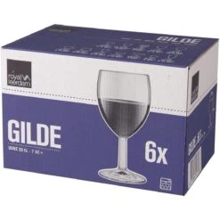 24x Verres à Vin Pour Vin Rouge 200 Ml Guild - 20 Cl - Verres à Vin Rouge - Boisson à Vin - Verres à Vin En Verre -Cuisine Fournitures Magasin 1200x1200 3147